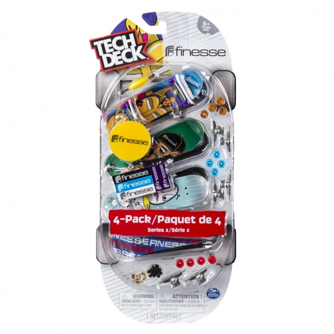 Tech Deck Fingerboard Set 4er-Pack