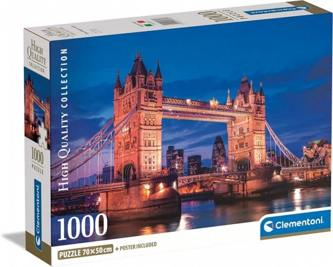 Clementoni Puzzle Tower Bridge bei Nacht