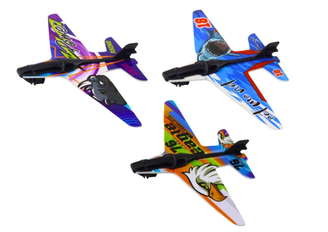 Bunte Flugzeuge