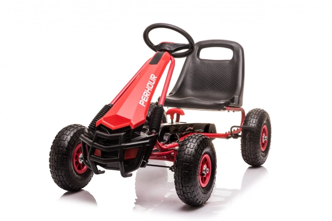 Gokart mit Pedale Air PerHour für Kinder Rot