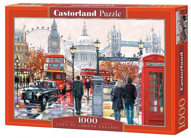 1000-teiliges Puzzle London Collage