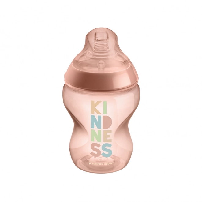 Anti-Colic Babyflasche für Neugeborene, 260 ml, Rosa