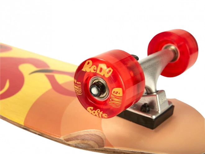 Holzskateboard ReDo Flaming