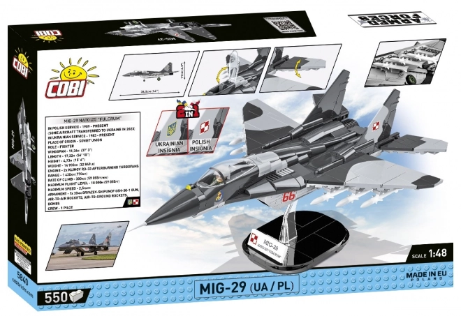 COBI Mäßstab 1:48 MiG-29 - Bewaffnete Streitkräfte