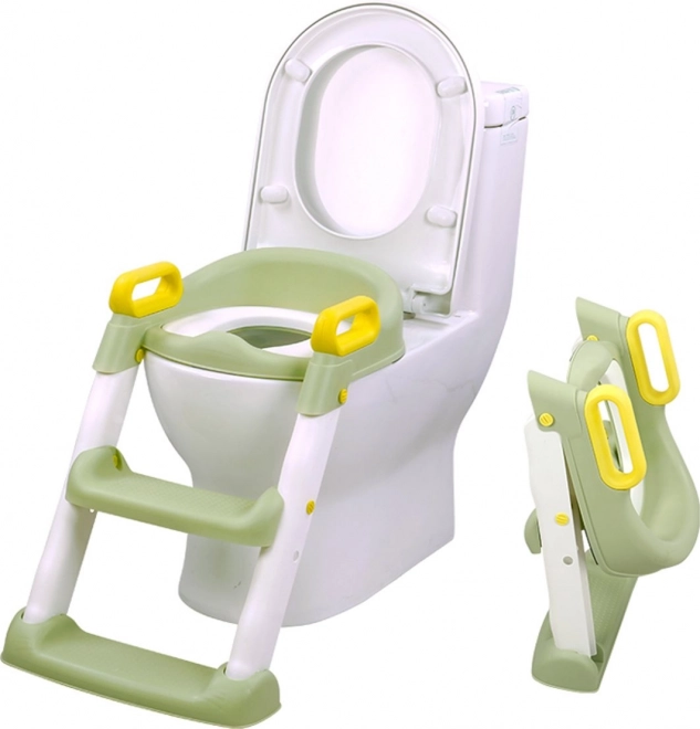 Chipolino Kinder WC-Sitz mit Leiter Skippy Grün