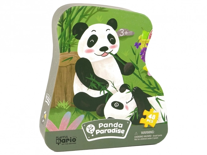 Puzzle Panda Bambuswald 48 Teile