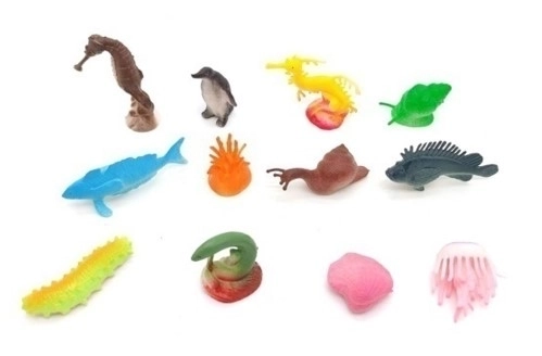 Tierfiguren Meerwelt Set 12 Stück 7 cm