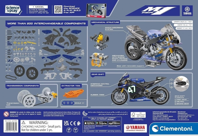 Clementoni Science & Play Mechanik Labor Yamaha Motorrad