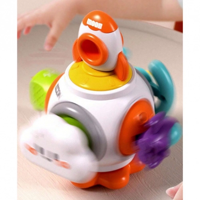 Montessori-Weltraumrakete 6-in-1 für Kinder ab 18 Monaten