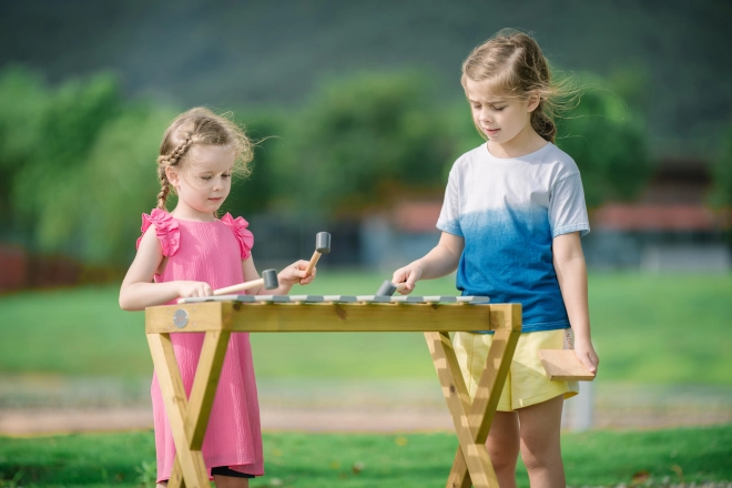 Klassisches World EDU Xylophon Großer Metallophon