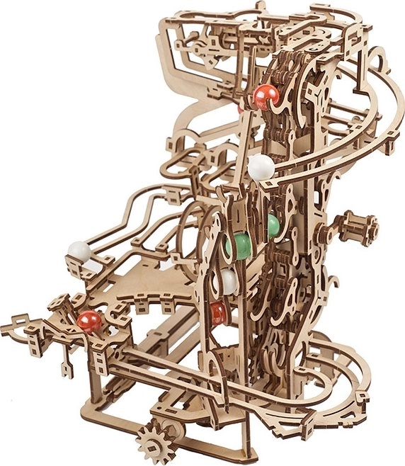 Kugelbahn mit Kettenantrieb von UGEARS