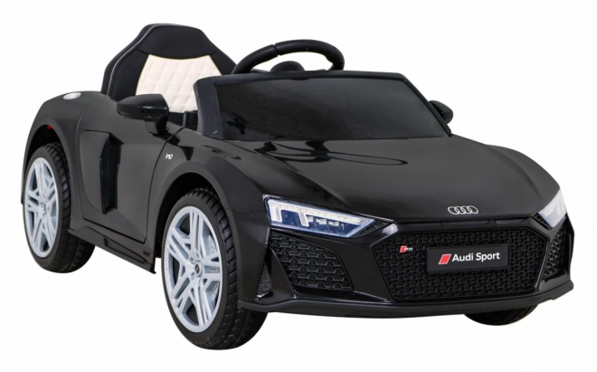 Audi R8 LIFT Batterieauto + Fernbedienung + EVA Räder + MP3 + LED – Schwarz
