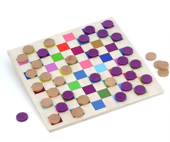 Vilac Buntes Holz-Spiel Dame