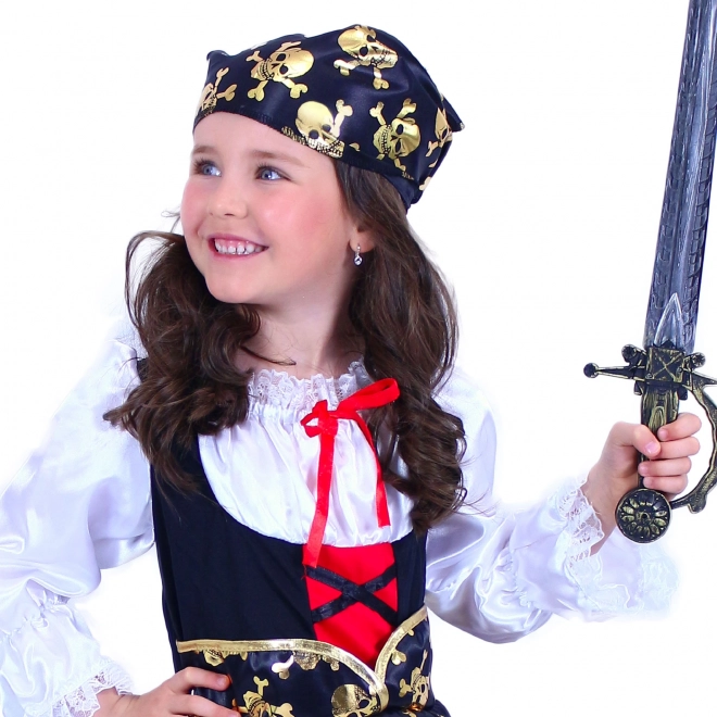 Kinder Piratenkostüm mit Kopftuch