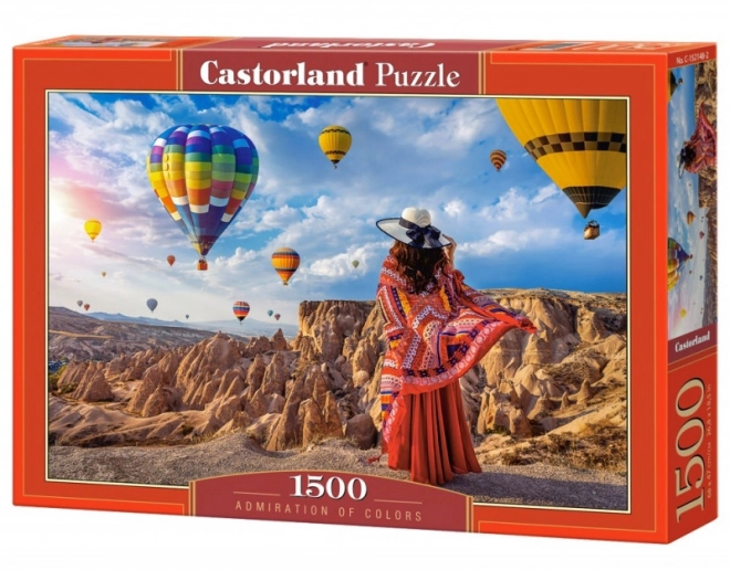 Puzzles 1500 Teile Bewunderung der Farben