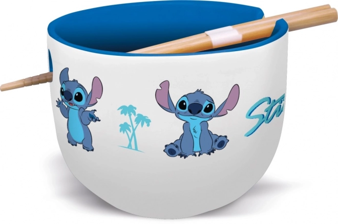 Stitch Ramen Schüssel und Stäbchen Geschenkset