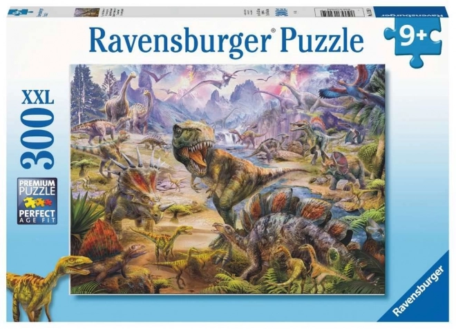 Puzzle 2D Dinosaurier mit 300 Teilen