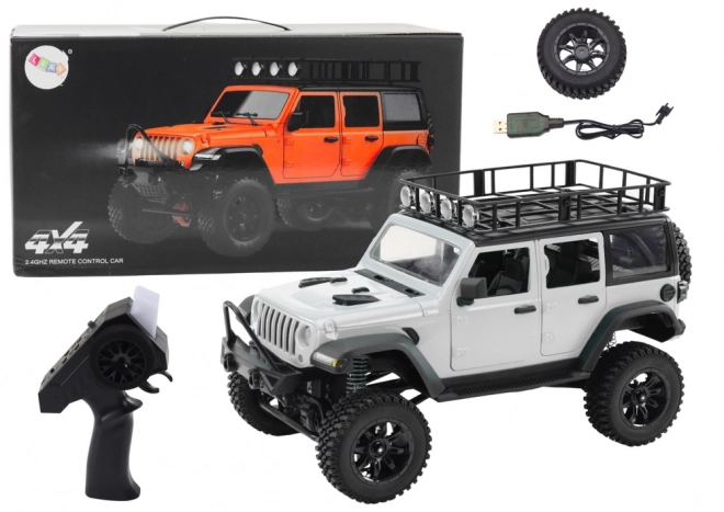 Ferngesteuertes Geländewagen RC 2.4G 4x4 Antrieb Grau