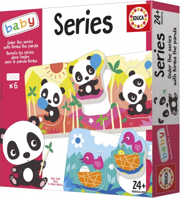 Educa Baby Puzzle Panda und Freunde