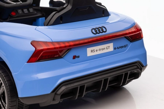 Elektroauto Audi E-Tron GT Blau