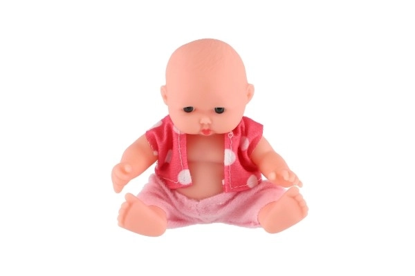 Babypuppe aus Kunststoff 12 cm