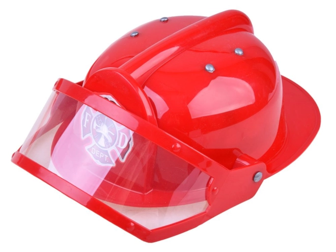 Helm mit klappbarem Visier
