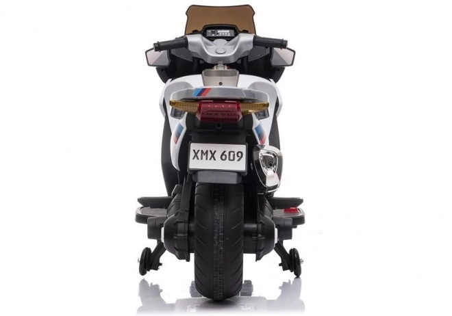 Kinderakku-Motorrad XMX609 weiß