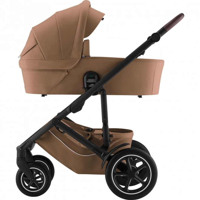 Smile Kinderwagen Set 5Z mit Lux Wanne in Warm Caramel