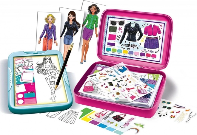 Clementoni Kreativset Modedesigner für Kinder