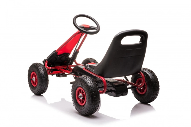 Gokart mit Pedale Air PerHour für Kinder Rot