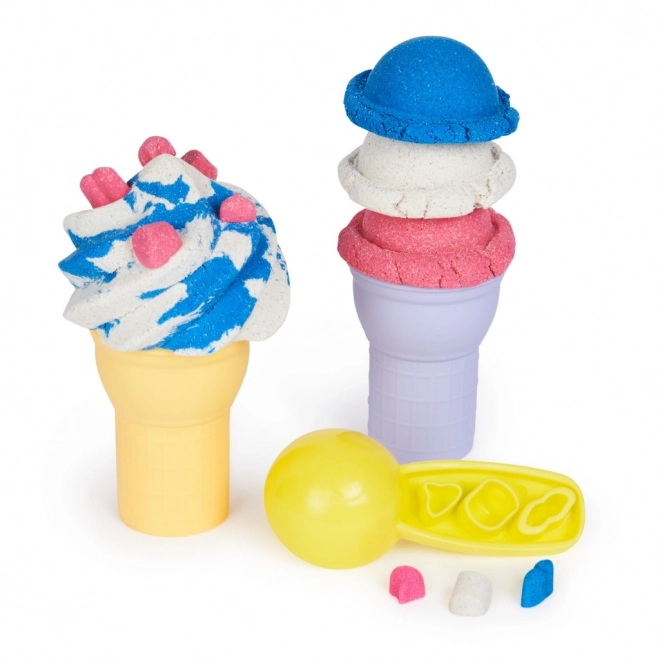 Kinetic Sand Eiscreme-Spielset