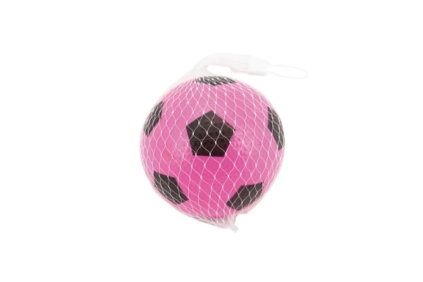 Fußball Gummiball 12 cm, verschiedene Farben