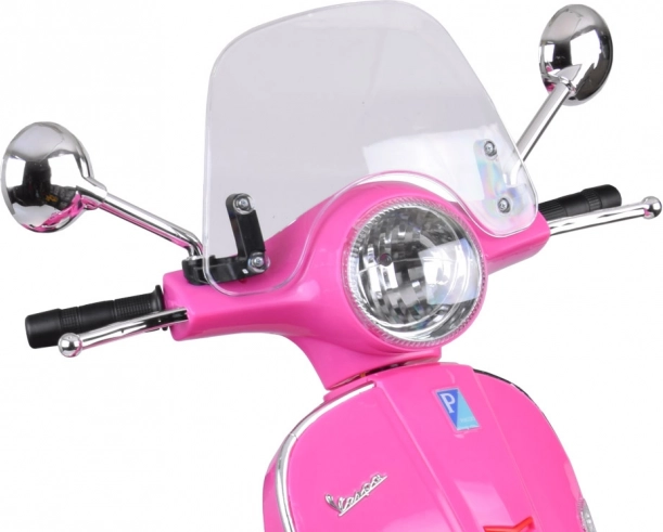 Elektrischer Vespa GTS Super Roller für Kinder – Rosa