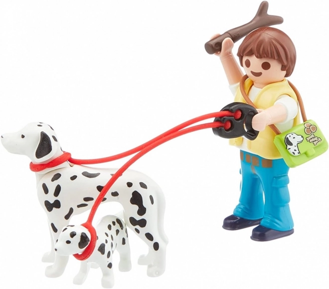 Playmobil City Life Spaziergang mit Hunden Spielset