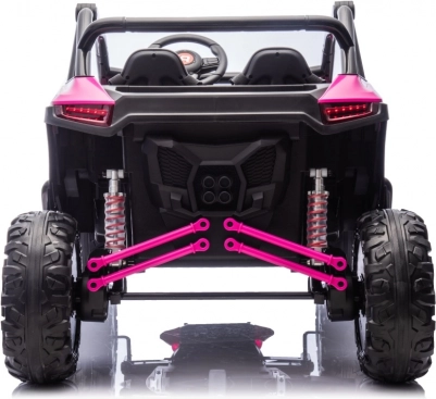 Pinkes Fahrzeug Racing Road 2000