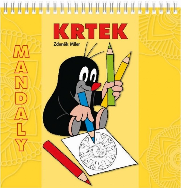 Kinder Mandalas - Der kleine Maulwurf