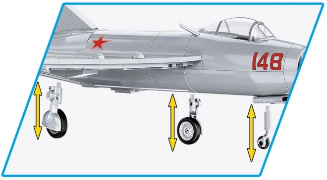 MIG-15 Fagot Modellflugzeug Bausatz