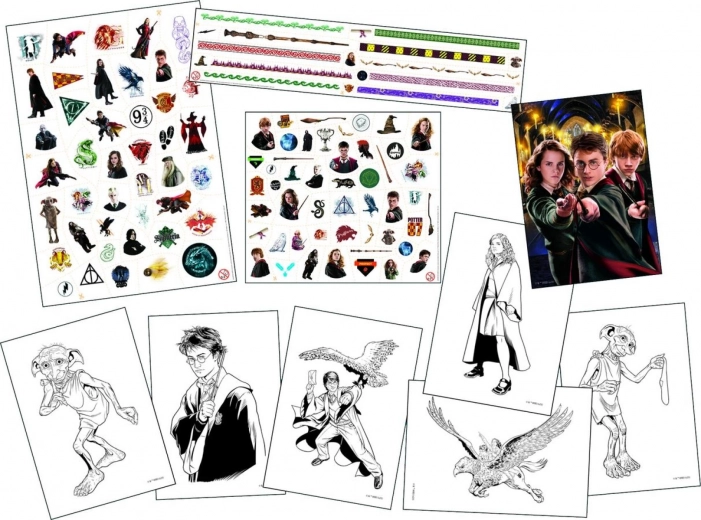 Kreatives Malbuch und Poster