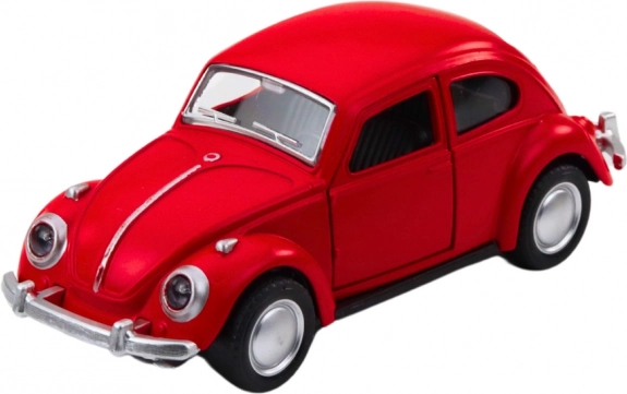 Klassisches Auto Käfer Metallmodell mit Reibungsantrieb 1:36