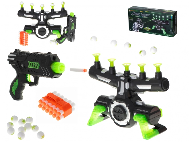 Dunkle Kriege Leuchtendes Air Shooter Set