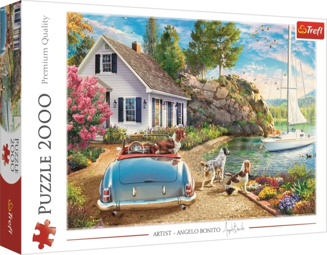 Trefl Puzzle 2000 Teile - Sommerliche Zuflucht