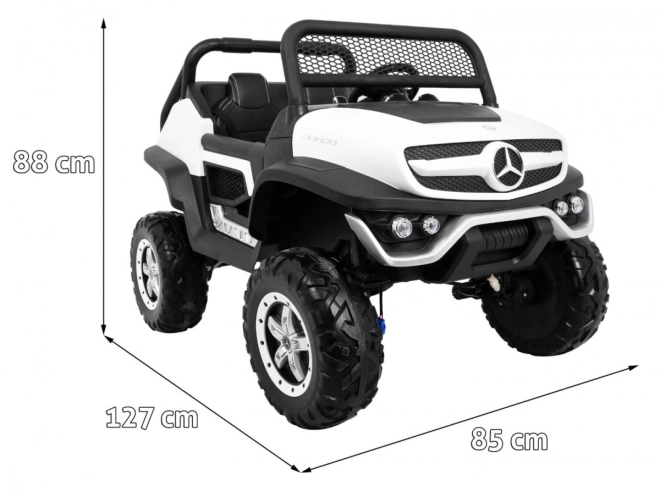 Fahrzeug Mercedes BENZ UNIMOG Weiß