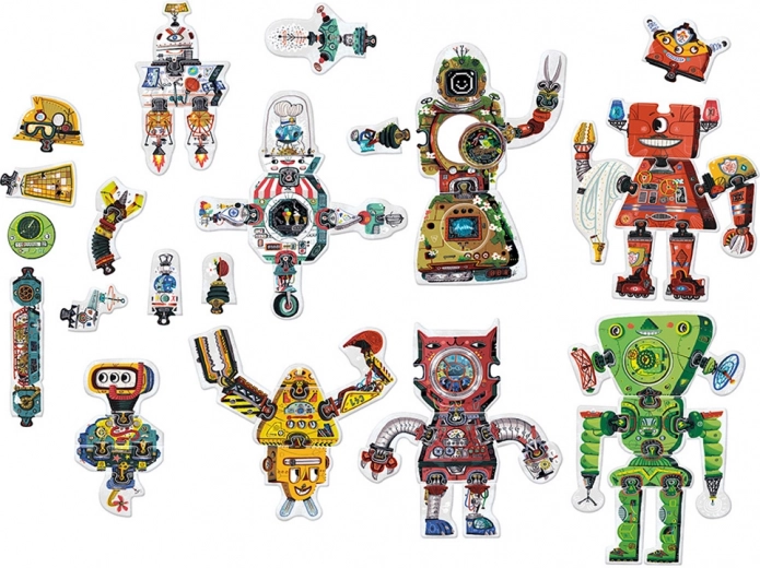 63 Teile, davon 28 beidseitig