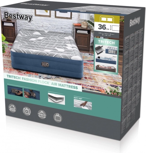 Aufblasbare Matratze Bestway 203 x 152 x 36 cm