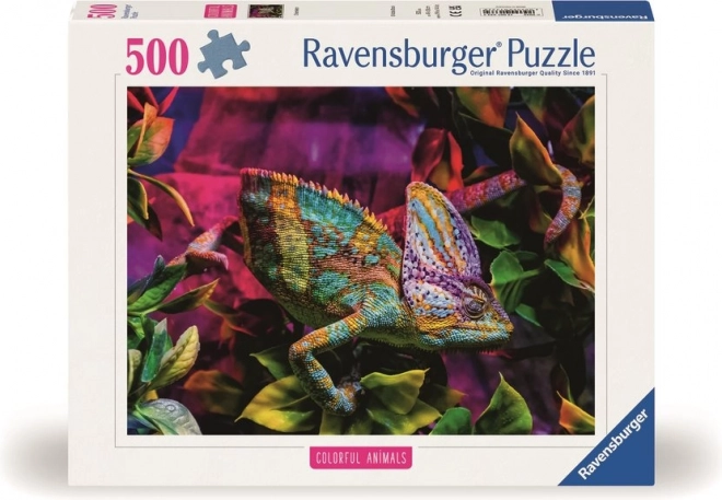 Ravensburger chameleon puzzle 500 teile