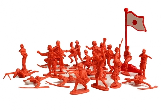 Großes Militär-Spielset mit Soldatenfiguren