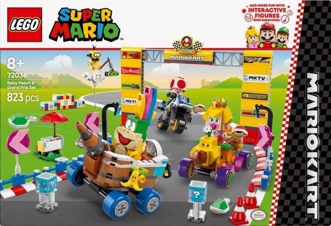 Lego Super Mario Mario Kart: Baby Peach und Grand Prix Set