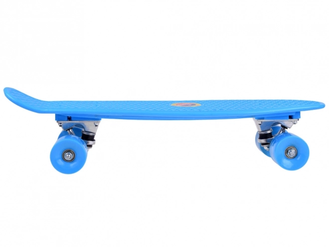 Farbenfrohe FISZKA Skateboard – Blau