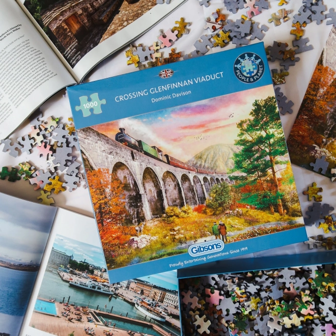 Glenfinnan Viadukt Puzzle 1000 Teile