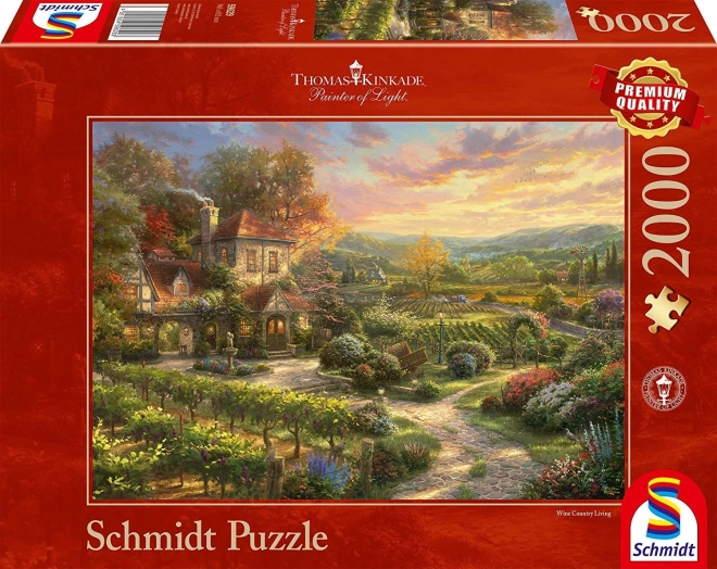 Puzzle Haus am Weinberg 2000 Teile